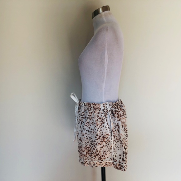 Sleep Pants Brown Animal Print Large STARS ABOVE - Picture 7 of 7